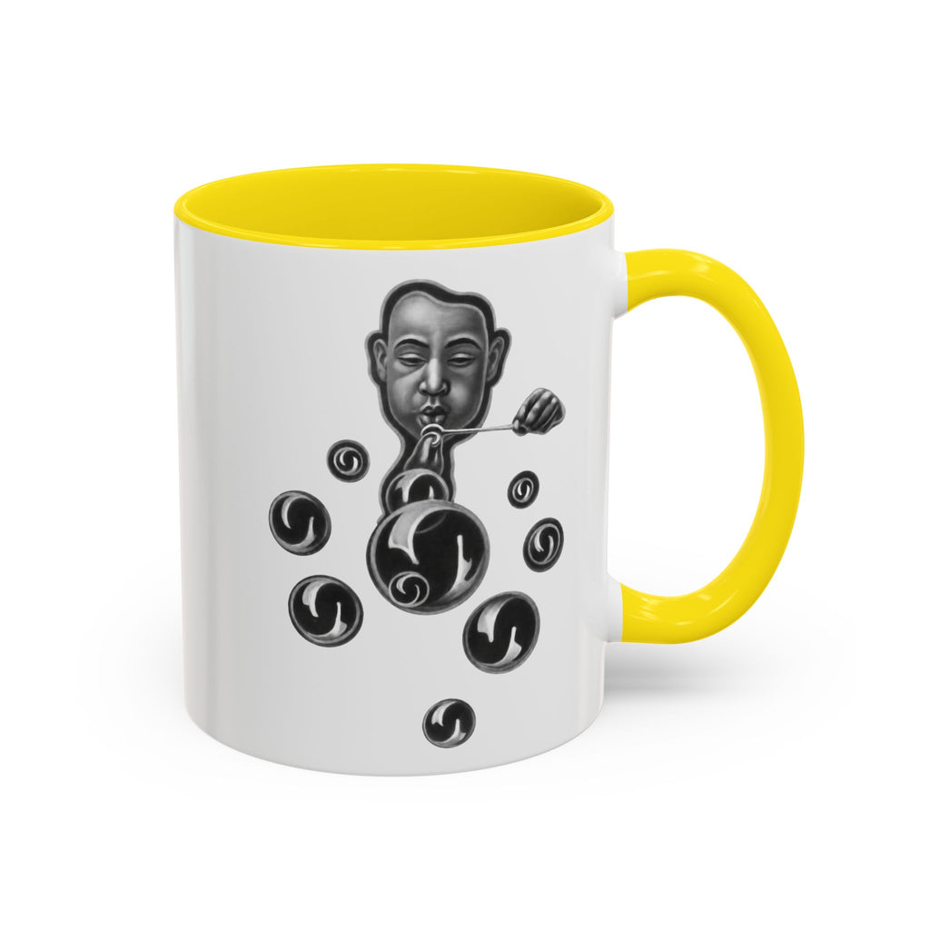 Surreal Black Accent Ceramic Mug