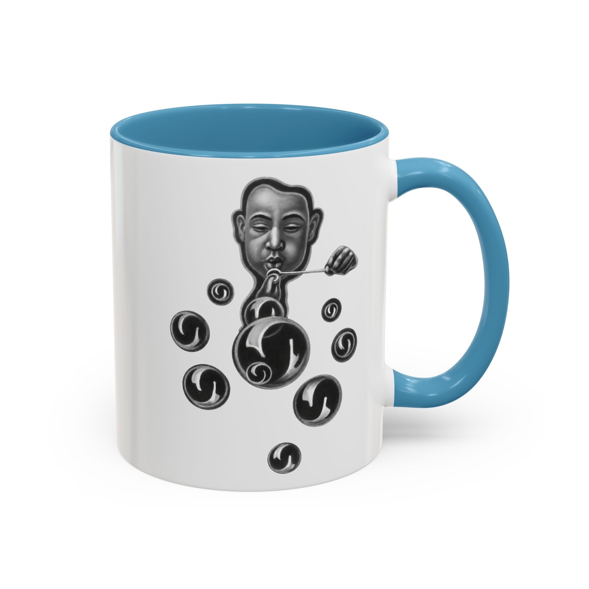 Surreal Black Accent Ceramic Mug