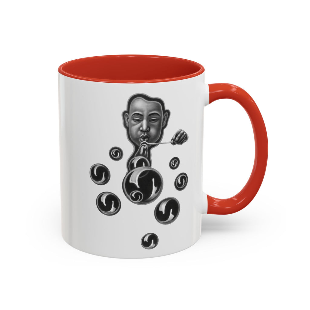 Surreal Black Accent Ceramic Mug