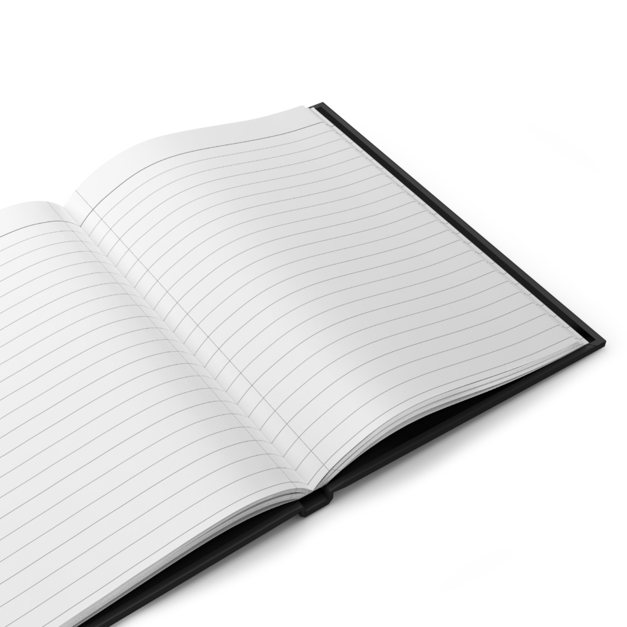 Black Afrocentric Portrait Hardcover Journal — Dreadlock Woman Notebook