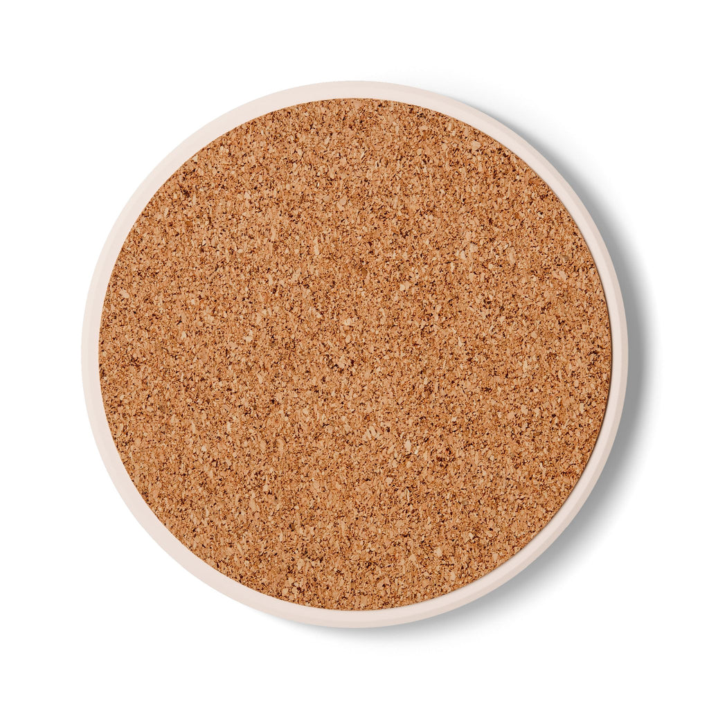 African Queen Ceramic Coaster – Afrocentric Portrait Drink Coaster