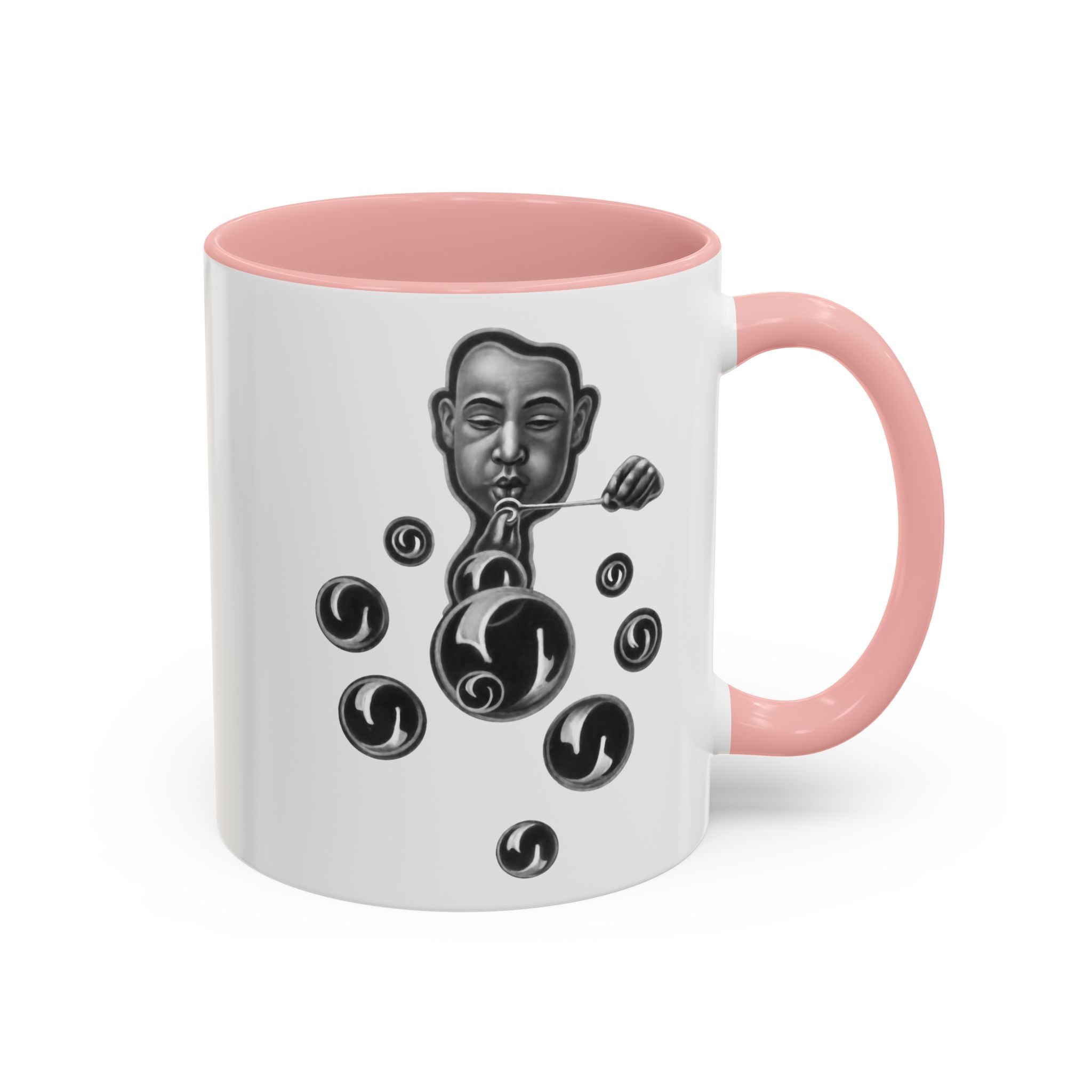 Surreal Black Accent Ceramic Mug