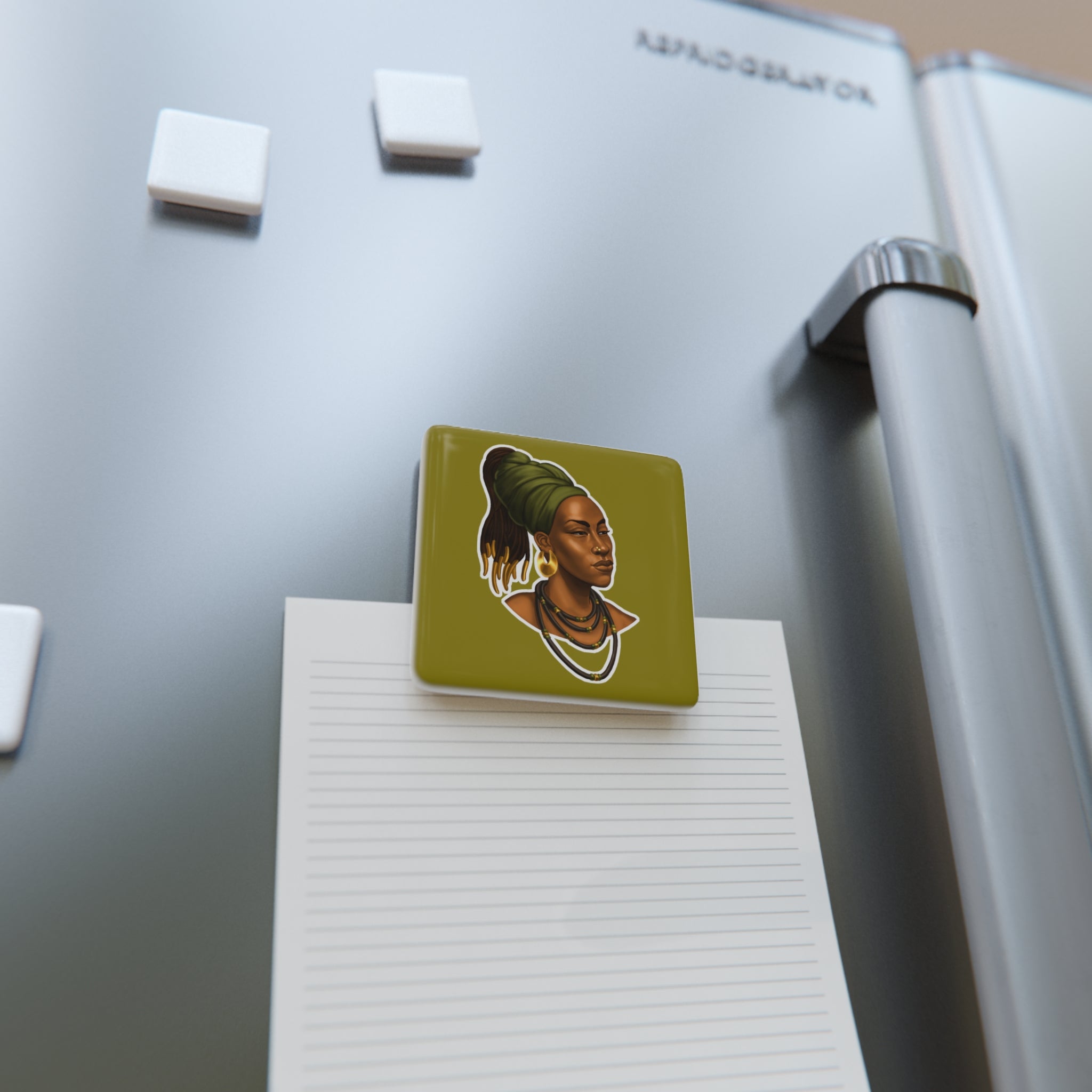 Porcelain Magnet, Square