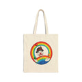 Tote Bag — Vintage Clown Rainbow Design Cute Circus Cotton Tote