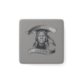 Cherokee Nation Portrait Porcelain Magnet — Native American Heritage Square Magnet