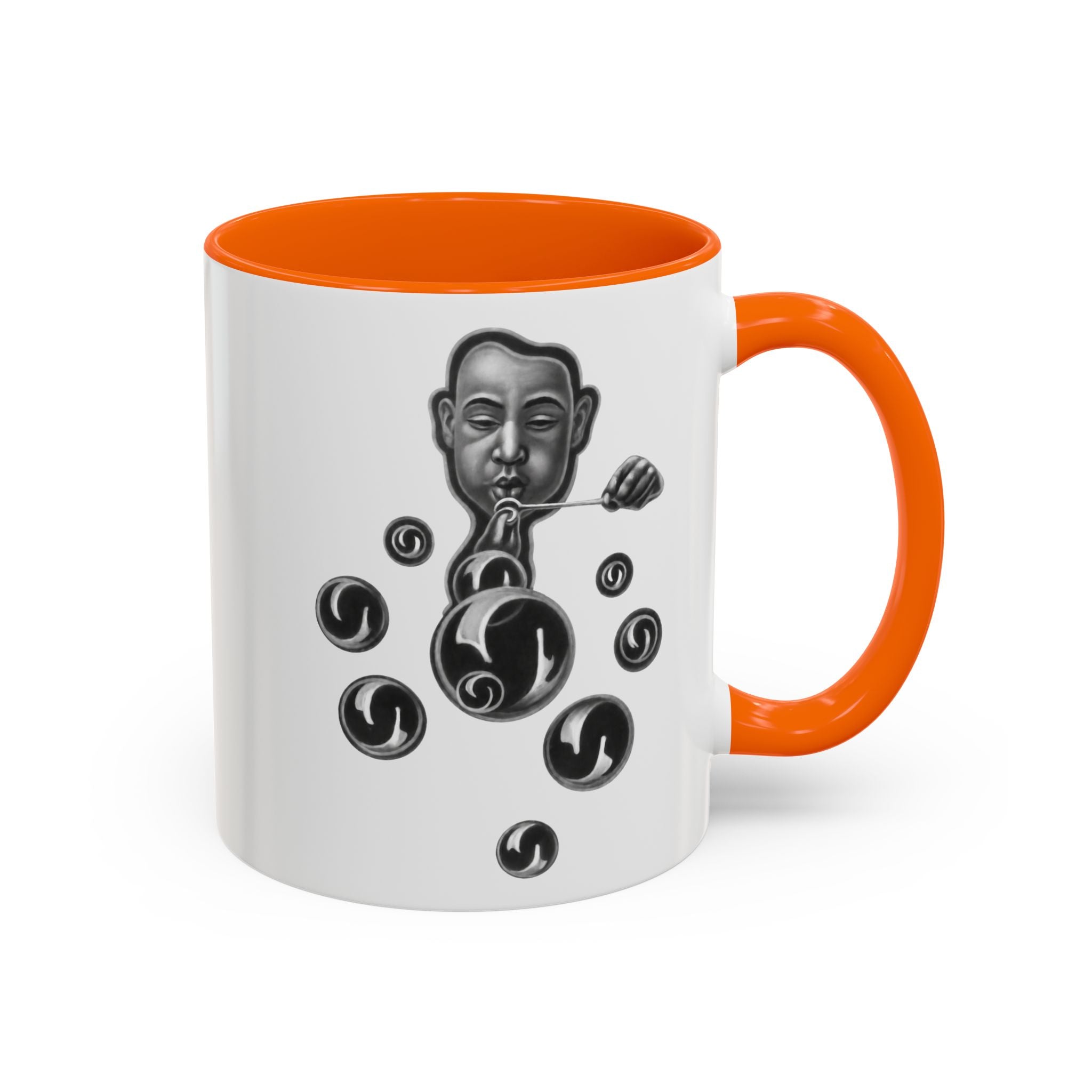 Surreal Black Accent Ceramic Mug