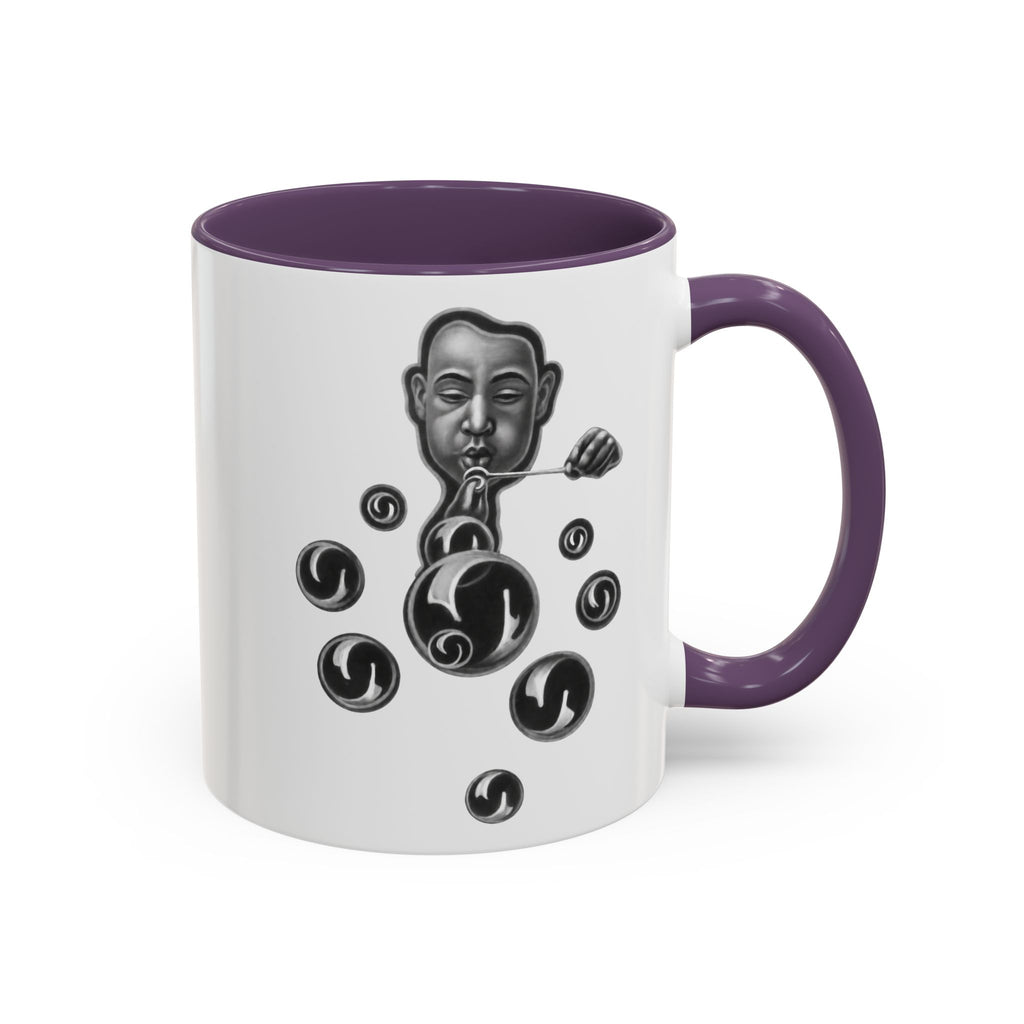 Surreal Black Accent Ceramic Mug