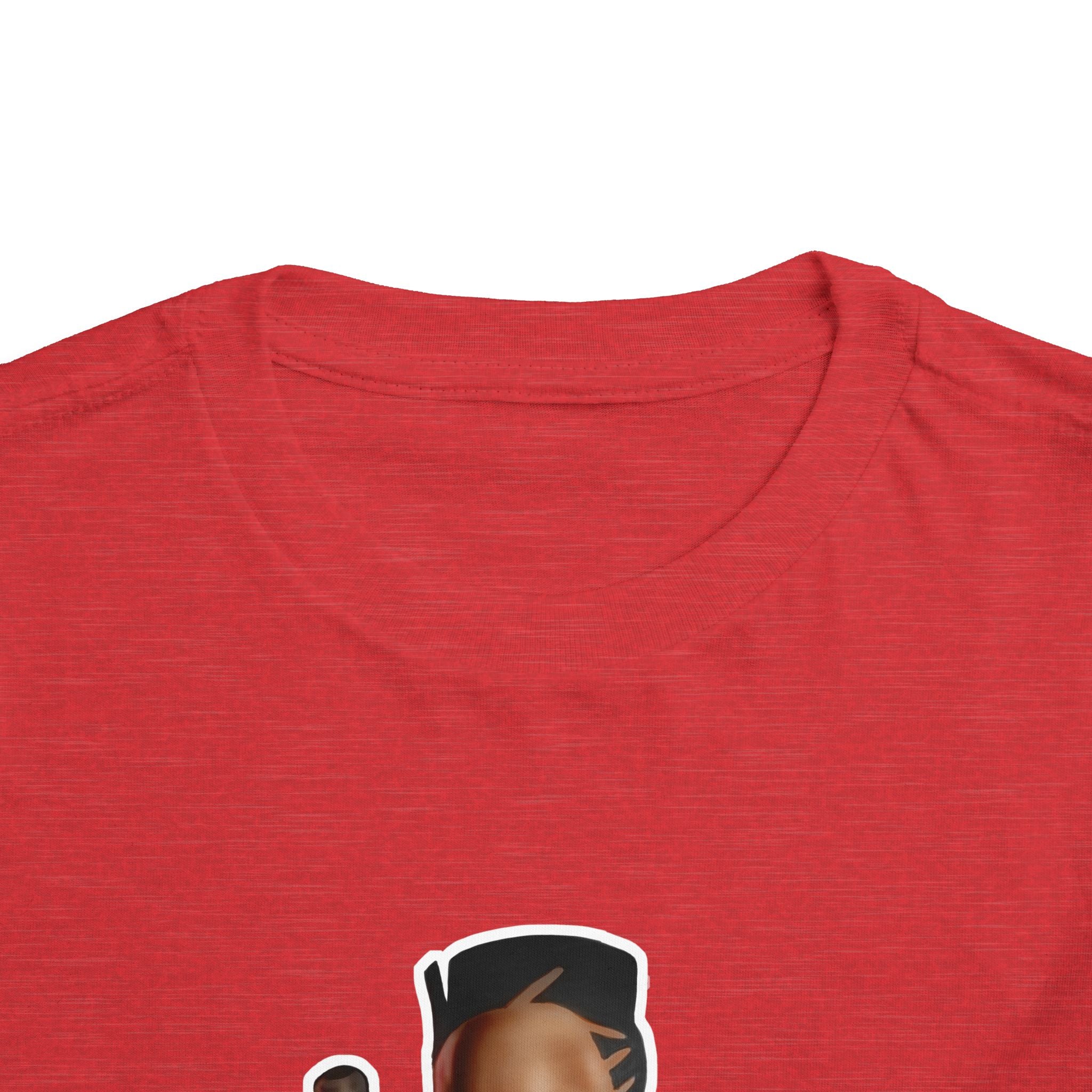 Toddler Tee with Cartoon Drummer Character — Cute Percussion Music Shirt for Kids