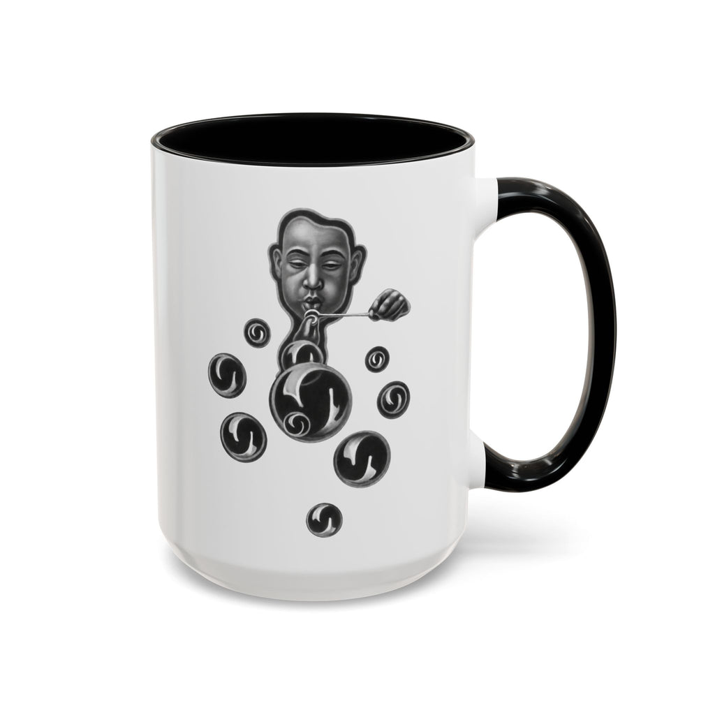 Surreal Black Accent Ceramic Mug